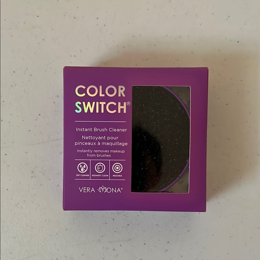Vera Mona Color Switch Instant Brush Cleaner - Purple